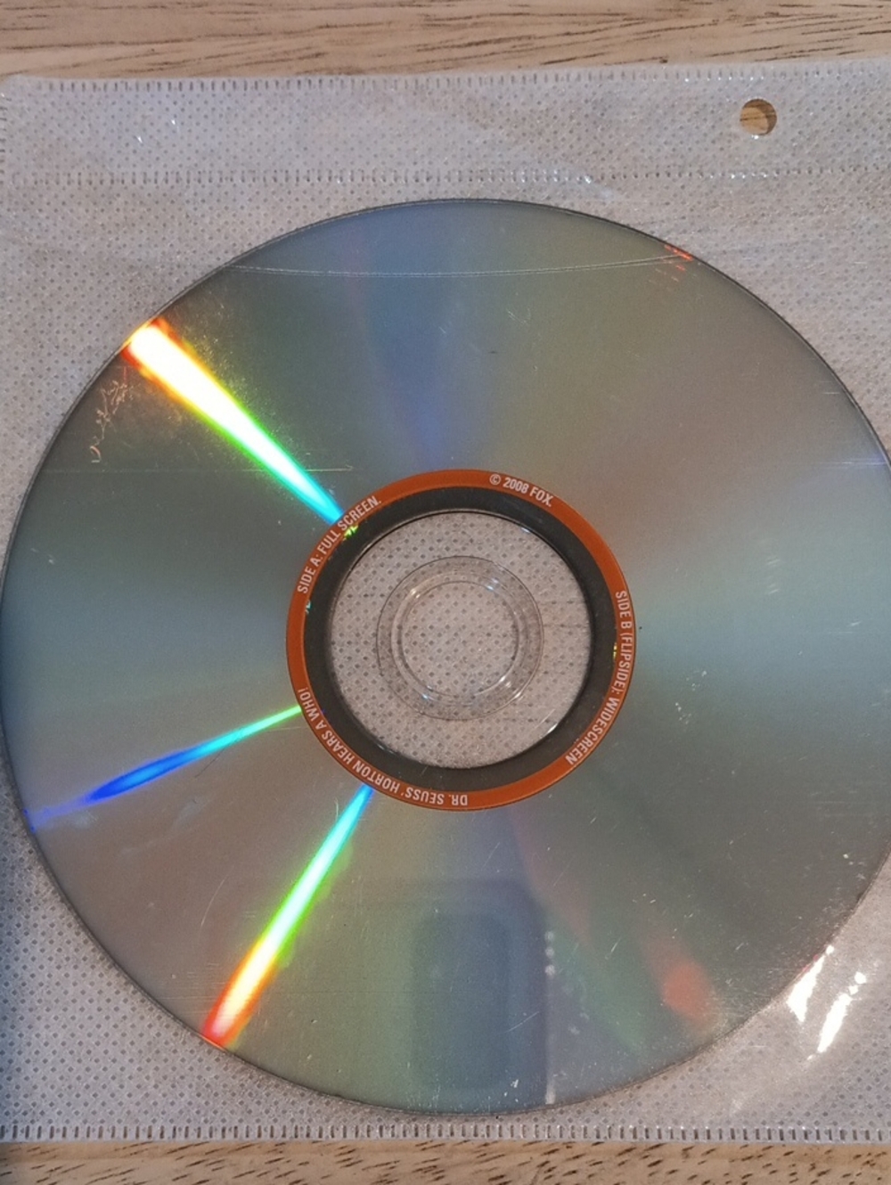 Dr. Seuss' Horton Hears A Who! DVD *NO CASE*